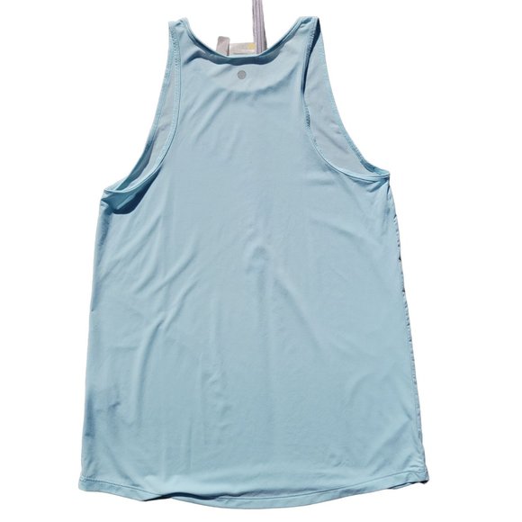 Zella Womans Tank Top Work For It Easy Blue Crewneck Sleeveless pullover X Small - Picture 5 of 9